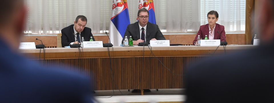 Predsednik Vučić  prisustvovao je sednici Vlade Republike Srbije
