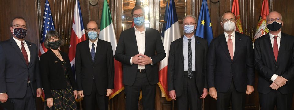 Sastanak sa ambasadorima zemalja Kvinte