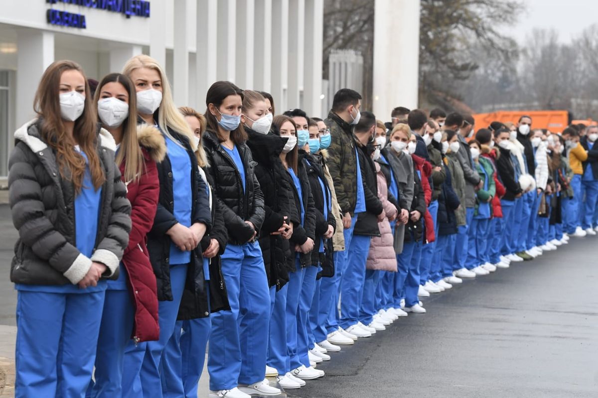 Otvaranje nove kovid bolnice u Kruševcu