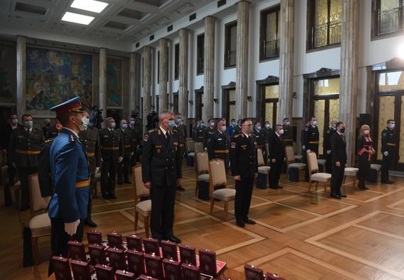 Uručena odlikovanja povodom Dana primirja u Velikom ratu pripadnicima Ministarstva odbrane i Vojske Srbije
