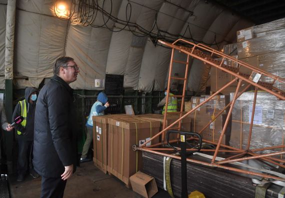 U Beograd stigla donacija medicinske opreme iz UAE