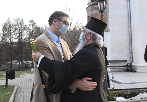 Poseta crkvi Svetih novomučenika kragujevačkih