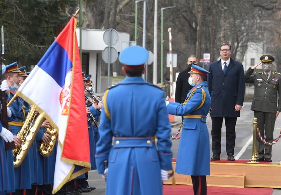 Predsednik Vučić prisustvovao sastanku na kome su predstavljeni rezultati analize stanja funkcionalnih i operativnih sposobnosti Vojske Srbije za 2020. godinu