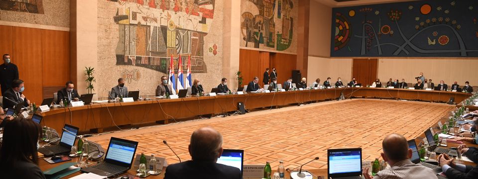 Predsednik Vučić prisustvovao sednici Vlade Republike Srbije