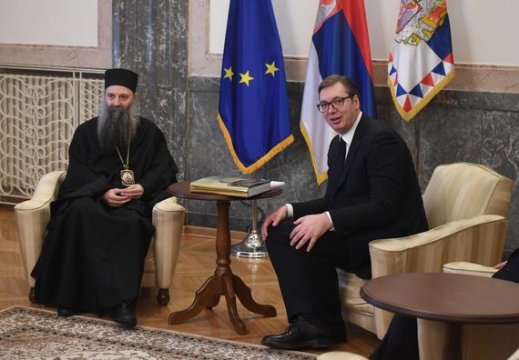 Sastanak sa Njegovom svetošću patrijarhom srpskim g. Porfirijem