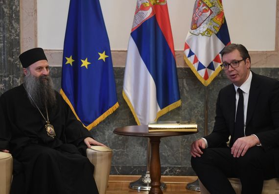 Sastanak sa Njegovom svetošću patrijarhom srpskim g. Porfirijem
