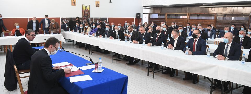 Састанак са политичким и институционалним представницима Срба са Косова и Метохије