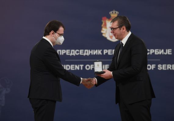 Predsednik Vučić uručio odlikovanja povodom Dana državnosti Republike Srbije II