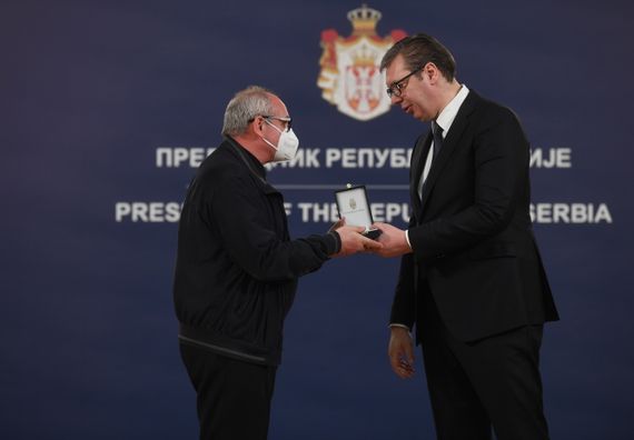 Predsednik Vučić uručio odlikovanja povodom Dana državnosti Republike Srbije II