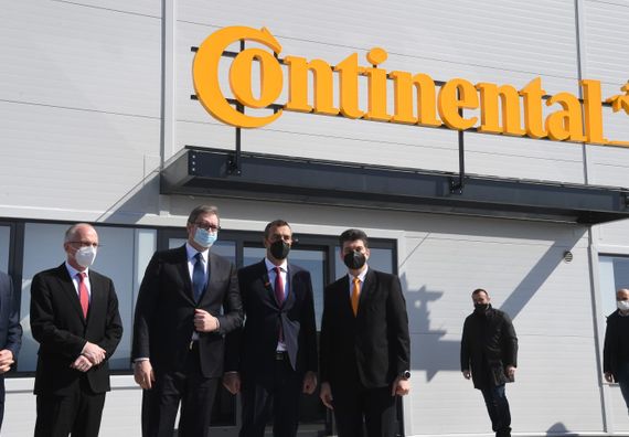Свечано отварање фабрике компаније Continental Automotiv Србија