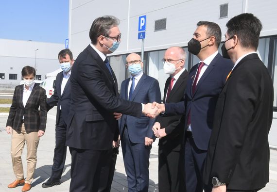 Свечано отварање фабрике компаније Continental Automotiv Србија