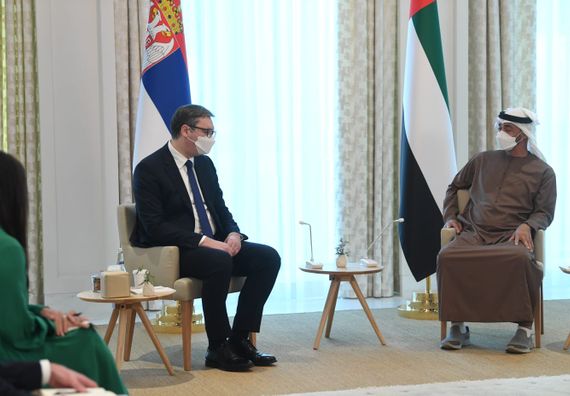 Predsednik Vučić u radnoj poseti Ujedinjenim Arapskim Emiratima