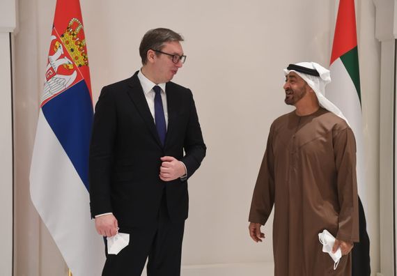 Predsednik Vučić u radnoj poseti Ujedinjenim Arapskim Emiratima