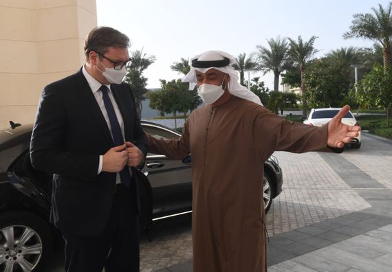 Председник Вучић у радној посети Уједињеним Арапским Емиратима