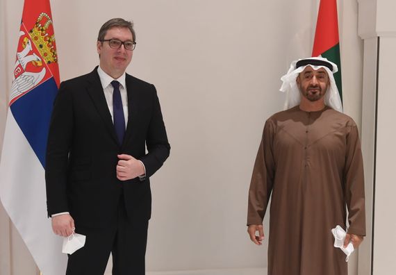 Predsednik Vučić u radnoj poseti Ujedinjenim Arapskim Emiratima