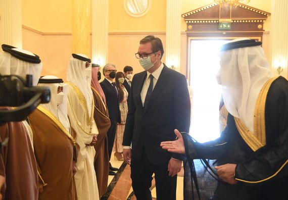 Председник Вучић у посети Краљевини Бахреин