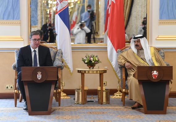 Председник Вучић у посети Краљевини Бахреин