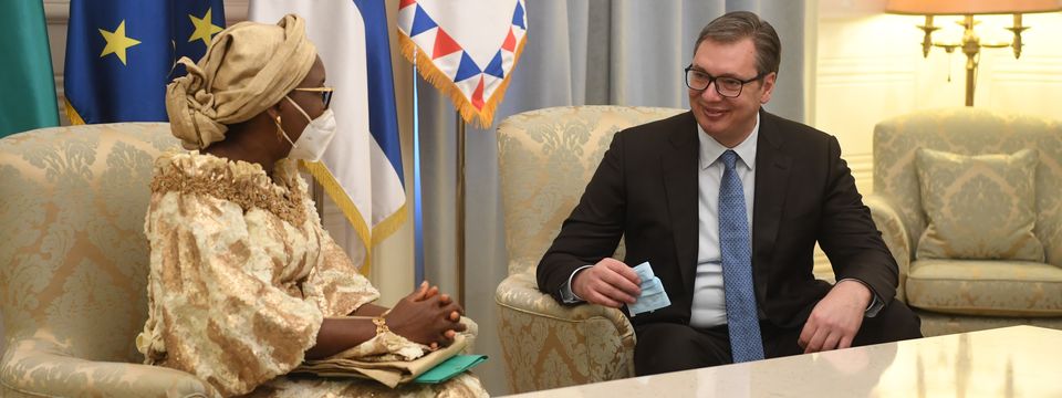 Опроштајна посета амбасадорке Савезне Републике Нигерије