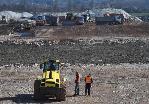 Obilazak radova na izgradnji brze saobraćajnice Iverak – Lajkovac