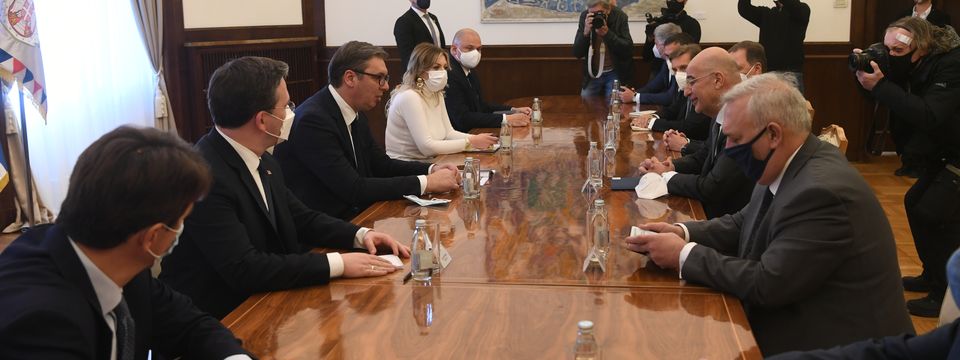 Sastanak sa ministrom spoljnih poslova Republike Grčke