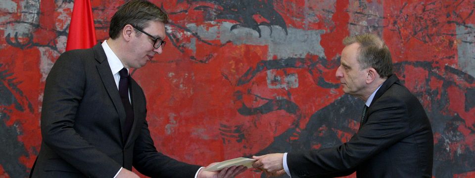 Акредитивна писма новоименованог амбасадора Краљевине Холандије
