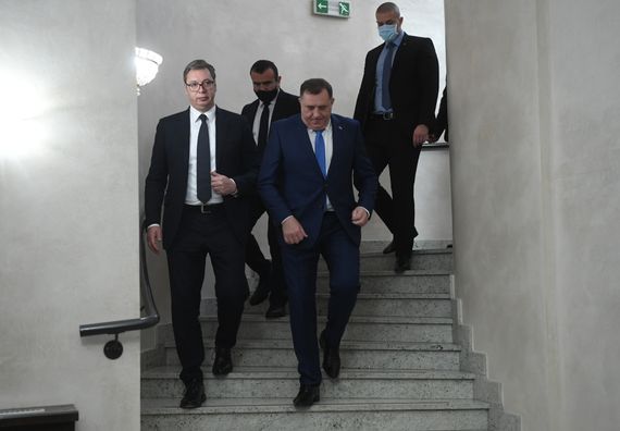 Predsednik Vučić u poseti Banjaluci