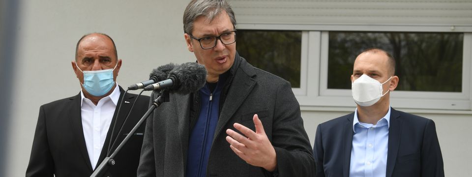 Predsednik Vučić posetio Pukovac i Gadžin Han