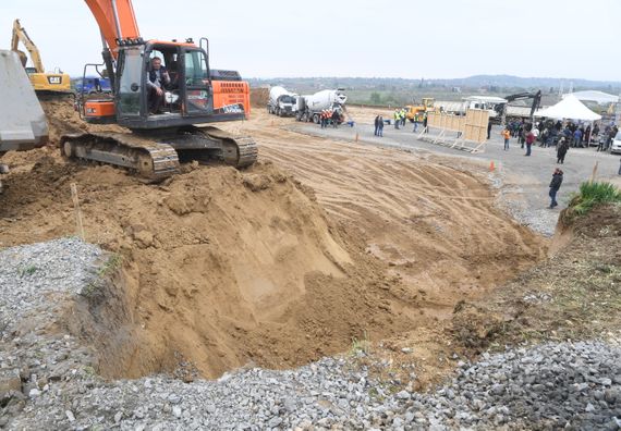 Početak izgradnje nove kovid bolnice u Novom Sadu