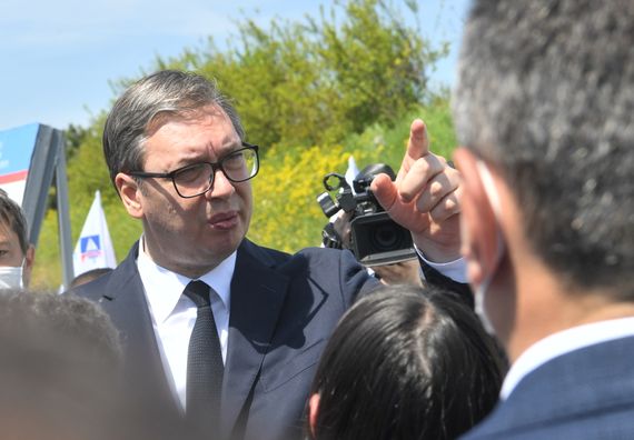 Predsednik Vučić otvorio Sektor 4 obilaznice oko Beograda