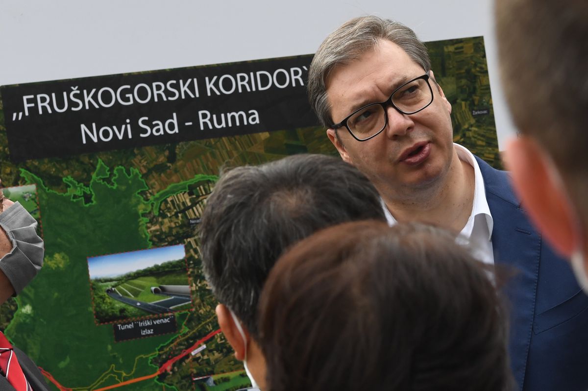Predsednik Vučić prisustvovao ceremoniji početka radova na izgradnji Fruškogorskog koridora