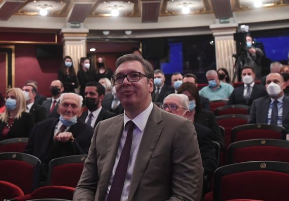 Predsednik Vučić prisustvovao obeležavanju Dana pobede