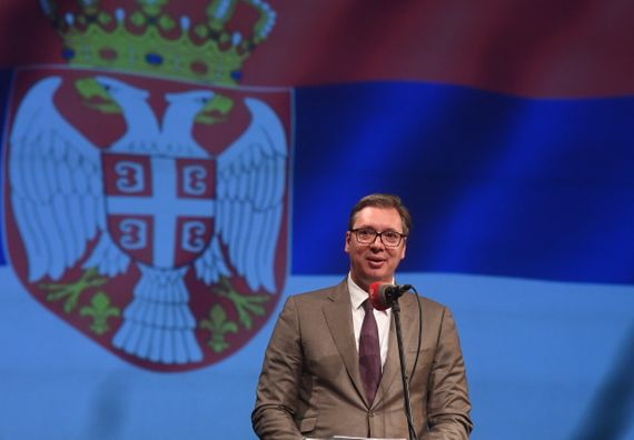 Председник Вучић присуствовао обележавању Дана победе