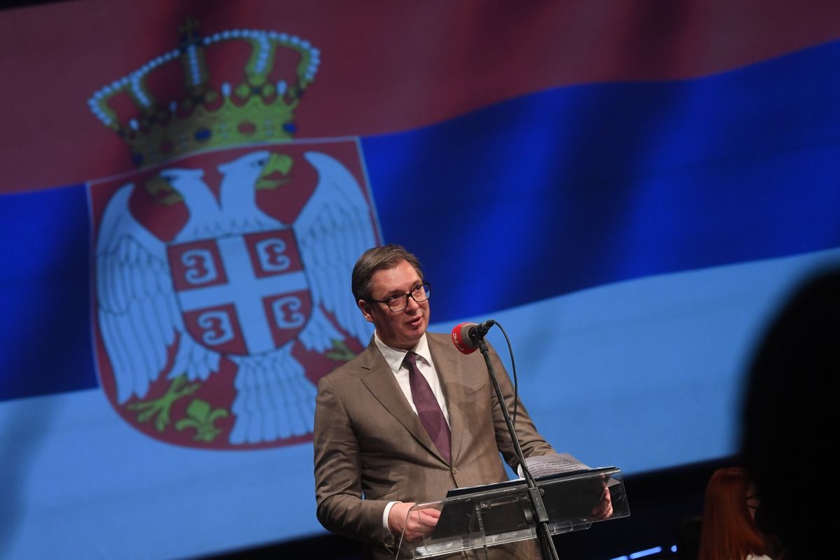 Predsednik Vučić prisustvovao obeležavanju Dana pobede