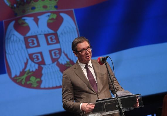 Predsednik Vučić prisustvovao obeležavanju Dana pobede