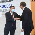 Predsednik Republike Srbije Aleksandar Vučić boravio je u Republici Sloveniji, gde je učestvovao na sastanku lidera Brdo – Brioni procesa.