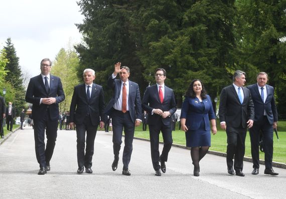 Састанак са лидерима Западног Балкана  у оквиру процеса Брдо-Бриони
