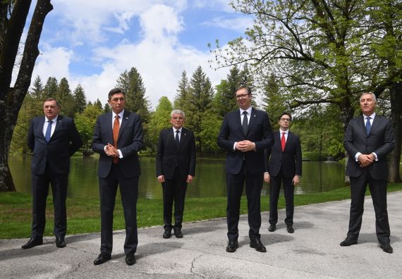 Састанак са лидерима Западног Балкана  у оквиру процеса Брдо-Бриони