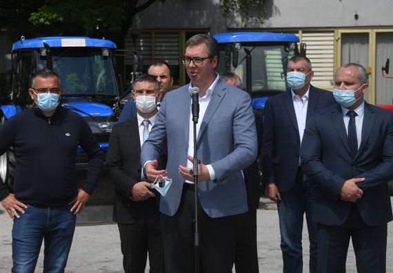 Predsednik Vučić posetio Prijepolje i Priboj