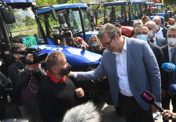 Predsednik Vučić posetio Prijepolje i Priboj