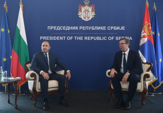 Predsednik Vučić sastao sa predsednikom Republike Bugarske