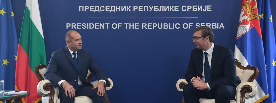 Predsednik Vučić sastao sa predsednikom Republike Bugarske