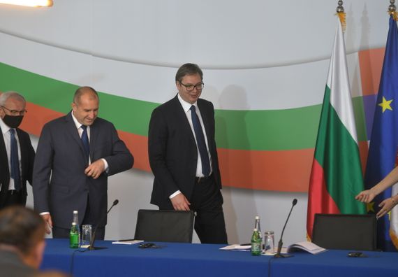 Predsednik Vučić sastao sa predsednikom Republike Bugarske