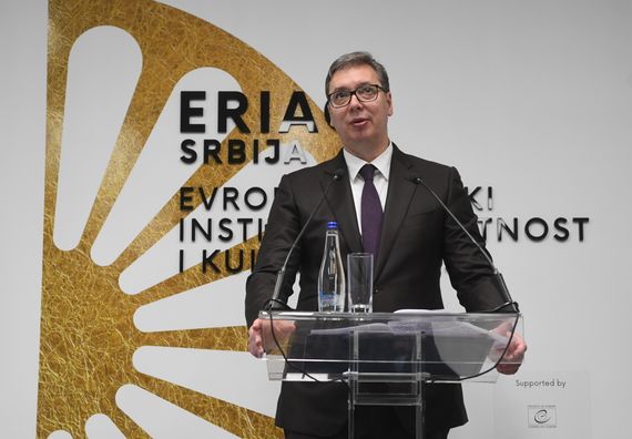 Predsednik Vučić prisustvovao otvaranju Evropskog romskog instituta za umetnost i kulturu i Romskog obrazovnog fonda