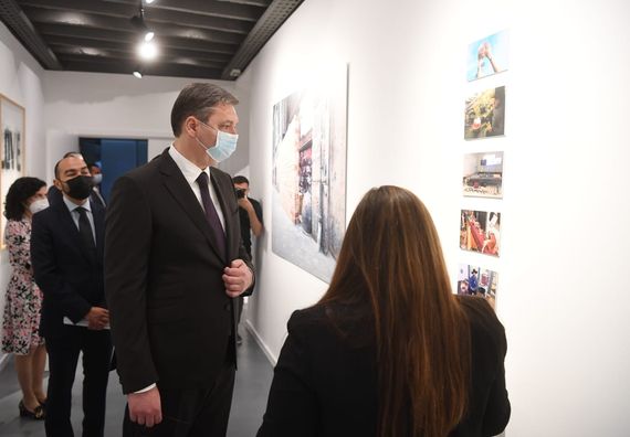 Predsednik Vučić prisustvovao otvaranju Evropskog romskog instituta za umetnost i kulturu i Romskog obrazovnog fonda