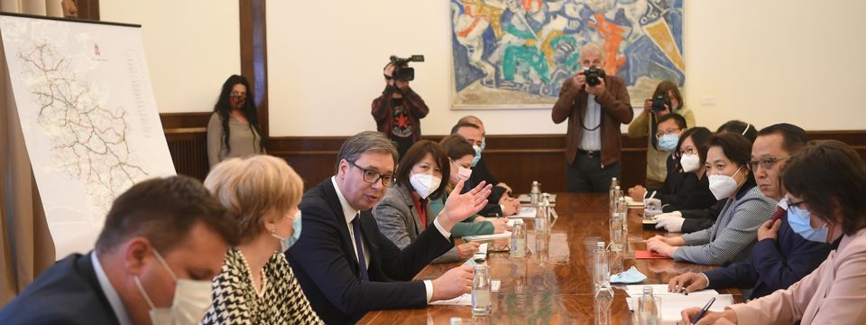 Sastanak sa delegacijom kompanije "Shandong Hi-Speed Group" i ambasadorkom NR Kine