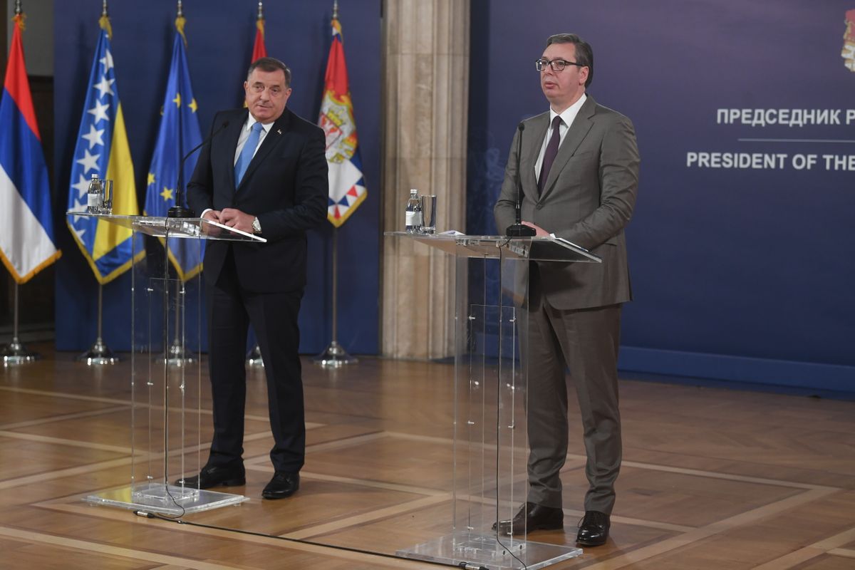 Predsednik Vučić sastao se sa delegacijom Republike Srpske