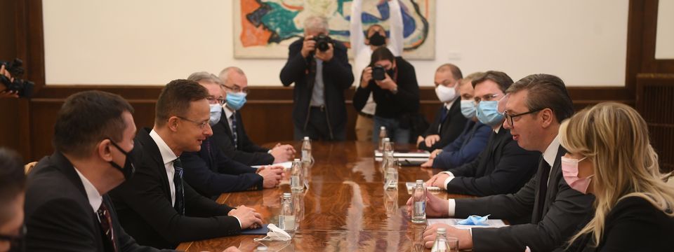 Sastanak sa ministrom spoljnih poslova Mađarske