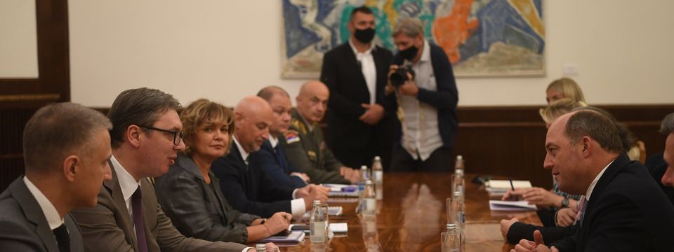 Састанак са министром одбране Уједињеног Краљевства