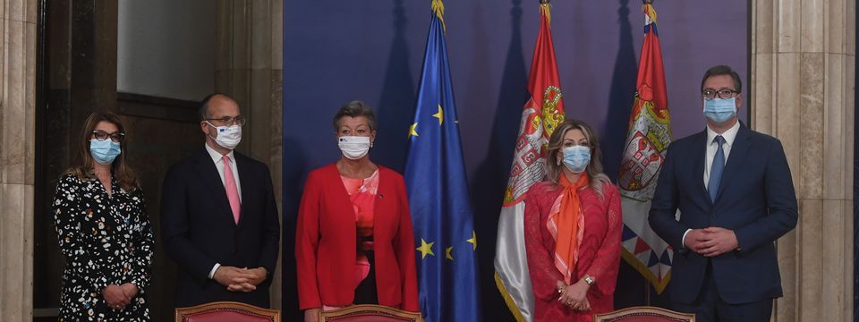 Sastanak sa Komesarkom Evropske unije za unutrašnje poslove i migracije