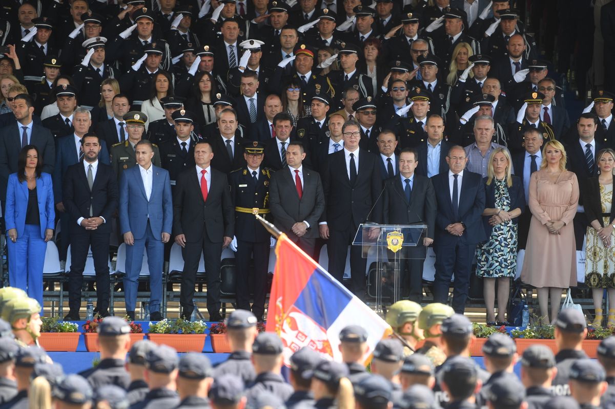 Predsednik Vučić na centralnoj manifestaciji povodom proslave Dana policije